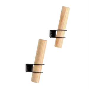 Black Torch Hooks by Tore Bleuzé for Emko, Set of 2