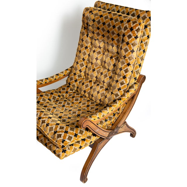 Mid 20th Century Mid Century Modern Lounge Chair and Ottoman For Sale - Image 5 of 6