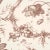 Schumacher SAMPLE - Schumacher Toile De Fleurs Wallpaper In Fawn For Sale - Image 4 of 4