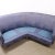Wood Vintage Corner Sofa in Fabric and Wood, 1950s For Sale - Image 7 of 10