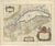Antique Atlas Map of Geneva and Léman from Blaeu, 1642 For Sale - Image 10 of 10