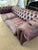 English Fleming & Howland Handmade Chesterfield Leather Sofa For Sale - Image 3 of 7
