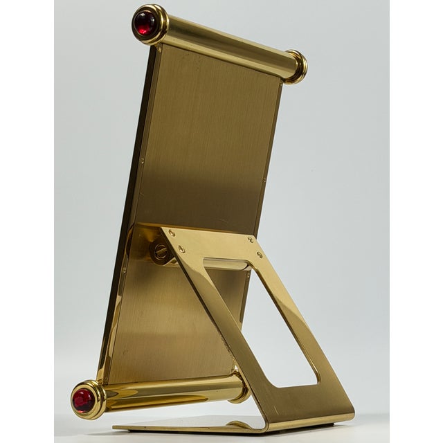 Metal Vintage Adjustable Jewellers Table Mirror from Chopard, 1960s For Sale - Image 7 of 15