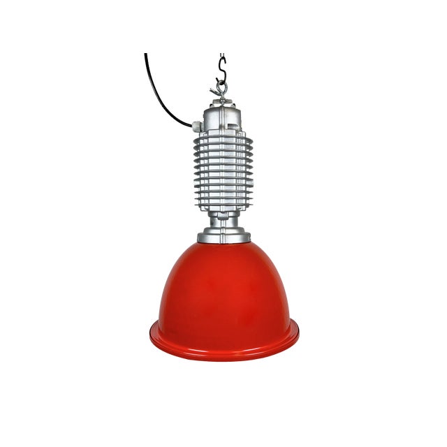 Industrial Pendant Lamp by Charles Keller for Zumtobel, 1990s For Sale