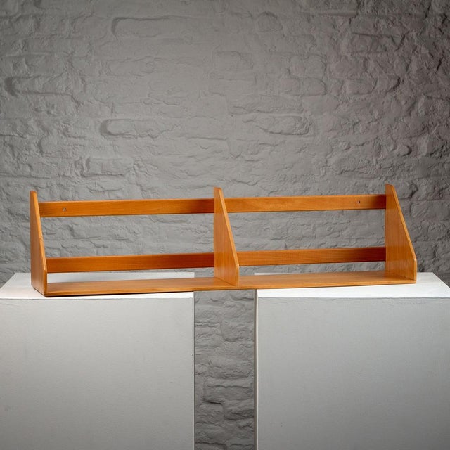 Mid-Century Modern B5 Book Shelf in Beech by Børge Mogensen for FDB, Denmark, 1950s For Sale - Image 3 of 15