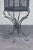 Vintage Wrought Iron Garden Bird Cage On Stand For Sale - Image 11 of 18