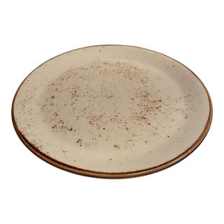 Late 20th Century Steelite Performance Coupe Craft White Dinner Plate, England For Sale