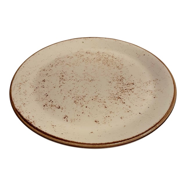 Late 20th Century Steelite Performance Coupe Craft White Dinner Plate, England For Sale