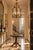 A louis xv style gilt bronze hexagonal hall lantern with three lights. French antique gilt-bronze lantern, 19th century...