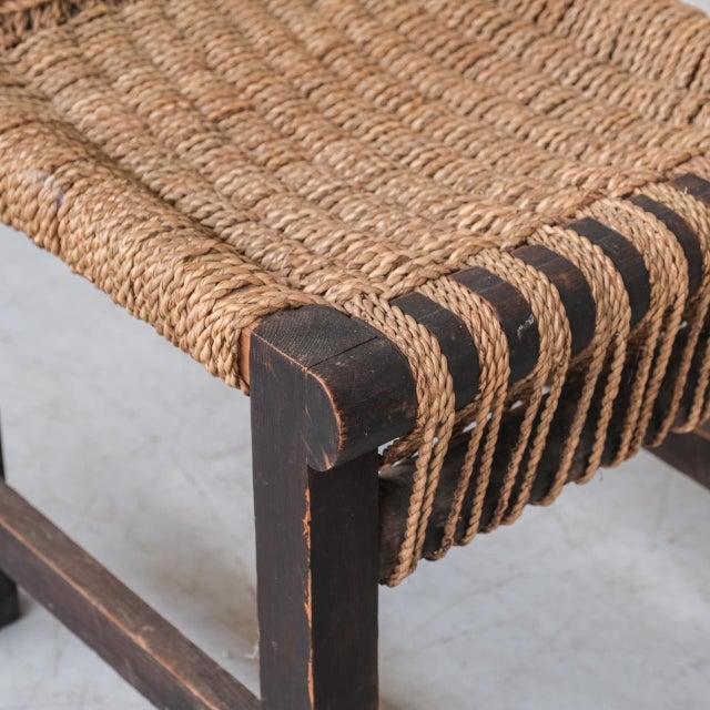 Wood Art Deco French Dining Chairs attributed to Francis Jourdain, 1930s, Set of 6 For Sale - Image 7 of 16