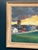 Mid-Century Modern A.G., Village, 1948, Oil on Panel For Sale - Image 3 of 18