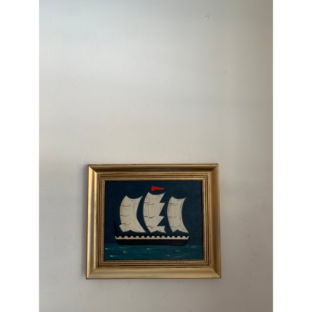 2020s Contemporary Impressionist Style Seascape Painting on Canvas, Framed For Sale - Image 5 of 5