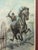 Wood Vintage Currier & Ives “A Race for Blood!” Equestrian Harness-Racing Artwork After Louis Maurer, Framed For Sale - Image 7 of 14