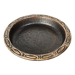 Mid-Century Modern Danish Studio Pottery Bowl from Lovemose, 1960s For Sale