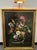 Italian Artist Signed Still Life Floral Oil Painting For Sale - Image 4 of 11