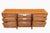 Mid-Century Modern Walnut Credenza With Black Panel Doors Floating Base For Sale - Image 9 of 16