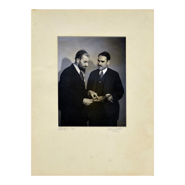 1930s Photograph of Ansel Adams and Ed Towler by Wilson D. Ellis For Sale