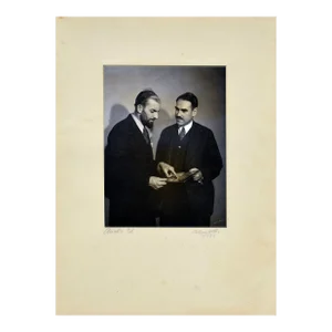 1930s Photograph of Ansel Adams and Ed Towler by Wilson D. Ellis