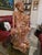 An absolute museum-grade masterpiece of mid-century Balinese figurative art, this monumental 27-inch solid hardwood group...