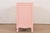 John Widdicomb French Provincial Louis XV Pink Lacquered Commode or Chest of Drawers, Newly Refinished For Sale - Image 12 of 15