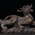 Metal Bronze Mythical Beast Sculpture, Guardian Lion or Pixiu For Sale - Image 7 of 10