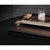 Gioele Tray in Matte Amara Ebony Veneer and Aida Pebbled Leather by Arcahorn For Sale - Image 6 of 7