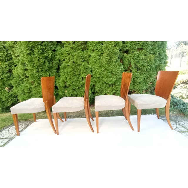 H-214 Chairs by Jindrich Halabala for Up Závody, 1940s, Set of 4 For Sale - Image 14 of 18