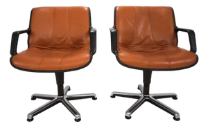Office Chairs by Burkhard Vogtherr for Fröscher, 1970s, Set of 2