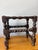 Antique English Oak and Leather Stool For Sale - Image 9 of 10