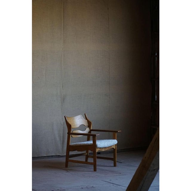 Gold Set of Danish Razorblade Lounge Chairs by Henning Kjærnulf, 1950s For Sale - Image 8 of 18