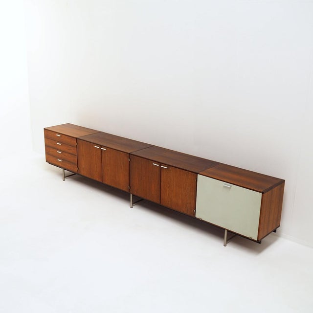 Large Mid-Century Teak Sideboard by Cees Braakman for Pastoe, 1950s For Sale - Image 6 of 11
