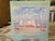 Original oil painting titled “End of Summer” by American coastal artist Nicky Gioia Mitchell, known for her serene Long...