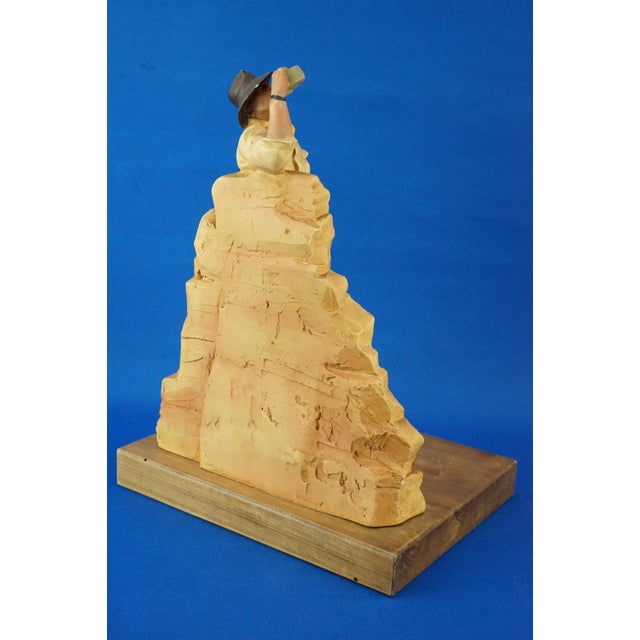 Advertising Resin Model Australian Adventurer Figurine from Avirex, United States, Late 20th Century For Sale - Image 6 of 18