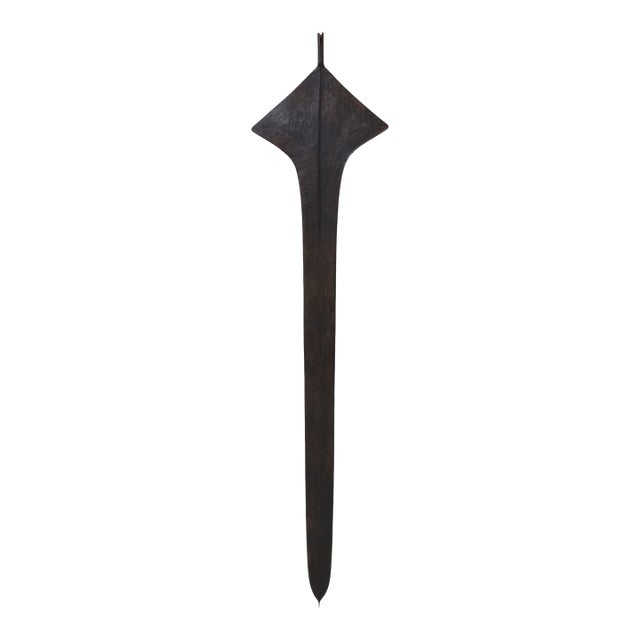 African Topoke Sword Currency With Custom Hanging Bracket For Sale