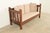 Early 20th Century Stickley Brothers Antique Mission Oak Arts and Crafts Settle Sofa, Fully Restored For Sale - Image 5 of 12