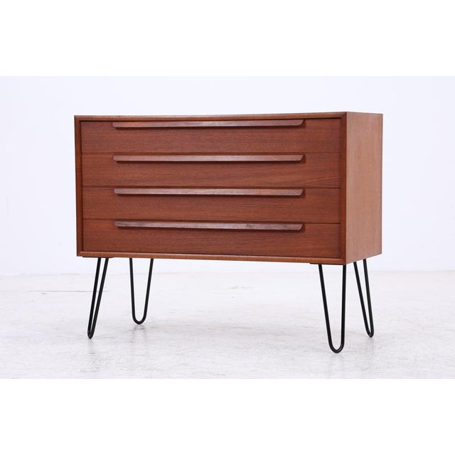 2000 - 2009 Mid-Century Teak Chest of Drawers from WK Furniture For Sale - Image 5 of 13