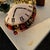 Mid 20th Century Handcrafted Velvet Clock Pillow For Sale - Image 4 of 4