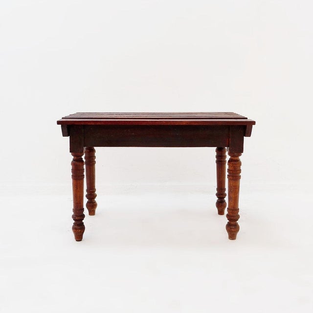 19th Century Antique Slatted Luggage Rack For Sale - Image 4 of 12