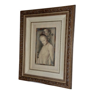 Csaba Markus 'Cassandra' Original Museum-Quality Painting Mixed Media For Sale
