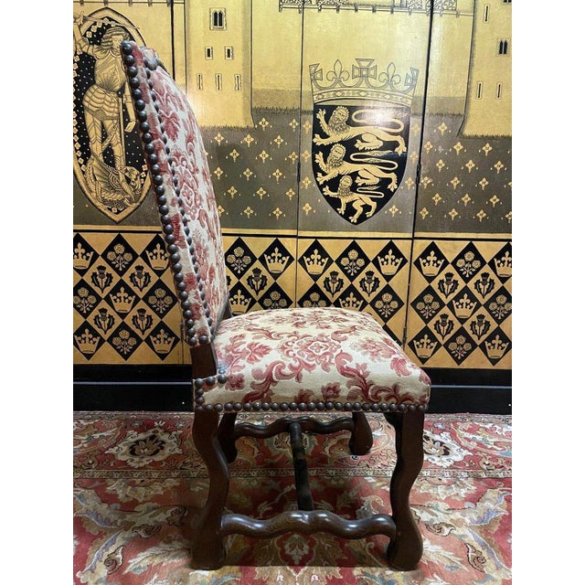 Louis XIII Sheep Bone Chairs, Set of 4 For Sale - Image 9 of 10
