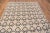 Nazmiyal Collection Modern Area Brown Cream Moroccan Design Area Rug For Sale - Image 4 of 4