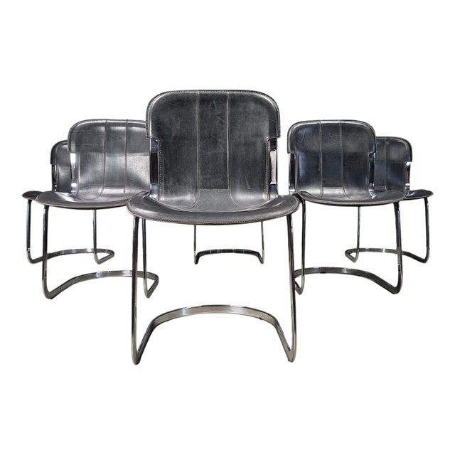 Vintage Dining Chairs from Cidue, 1970s, Set of 6 For Sale