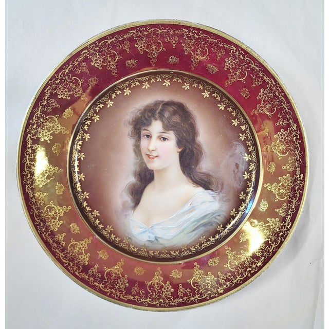 Fresh from a phenomenal New York City plate collection, we have a pleasure to offer you this PAIR of Original Antique...