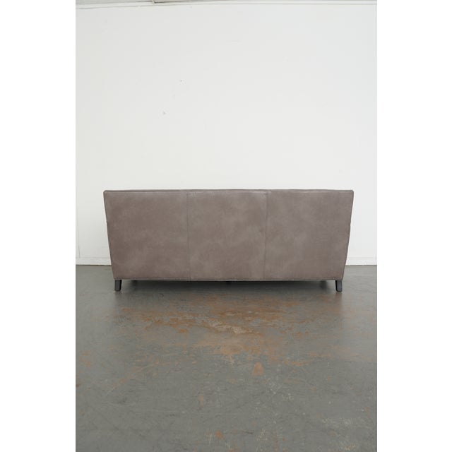 This Lee Industries sofa showcases a clean, tailored silhouette with a timeless, understated look that works effortlessly...