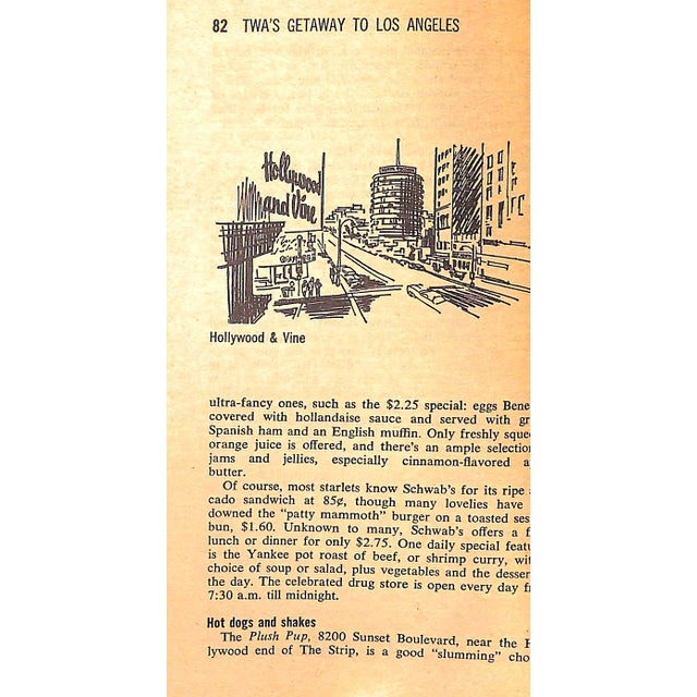 "Twa Getaway Guide Los Angeles" Book 1971 Haggart, Stanley and Porter, Darwin For Sale In New York - Image 6 of 6