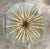 Mid 20th Century Vintage Hollywood Regency Style Gilt Sheaf of Wheat Round Glass Top Table For Sale - Image 5 of 10