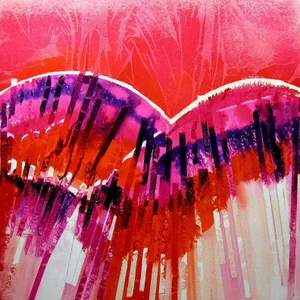 1982 "Ultimate Dream" Abstract Watercolor Painting by Maxine Masterfield