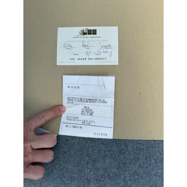 Pair of Chaise by Lee Industires For Sale In Nashville - Image 6 of 6