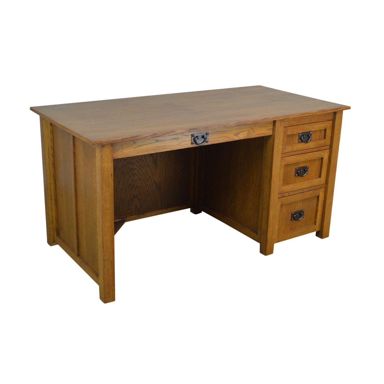 Mission Style Custom Quality Oak Desk Chairish