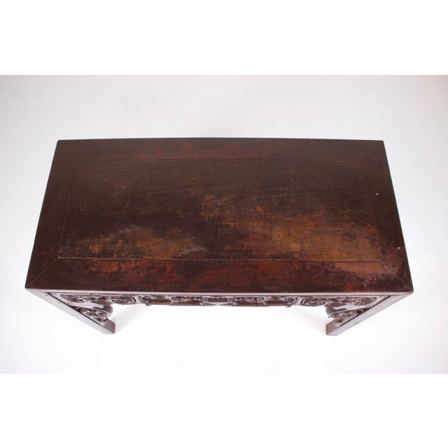 Small Chinese Console Table, 1900s For Sale - Image 10 of 11